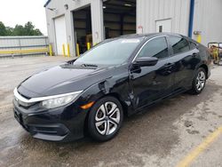 Salvage cars for sale at Rogersville, MO auction: 2017 Honda Civic LX