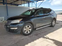 Salvage cars for sale at Phoenix, AZ auction: 2015 Chevrolet Traverse LT