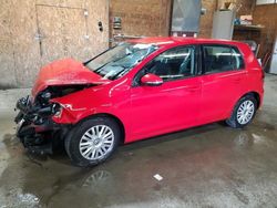 Volkswagen Golf salvage cars for sale: 2013 Volkswagen Golf