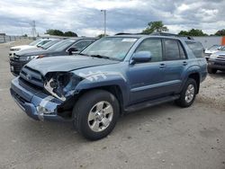 Toyota salvage cars for sale: 2005 Toyota 4runner Limited