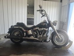 Salvage motorcycles for sale at Cahokia Heights, IL auction: 2013 Harley-Davidson Flstf Fatboy