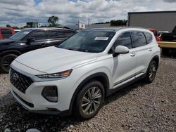 Salvage cars for sale at Hueytown, AL auction: 2019 Hyundai Santa FE Limited