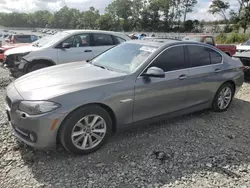 Salvage cars for sale at Byron, GA auction: 2015 BMW 528 I