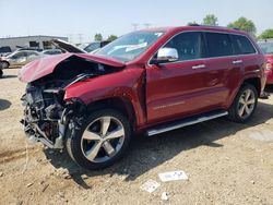 Jeep salvage cars for sale: 2014 Jeep Grand Cherokee Overland