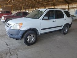 Honda cr-v lx salvage cars for sale: 2004 Honda CR-V LX