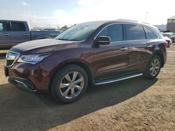 Acura Vehiculos salvage en venta: 2016 Acura MDX Advance