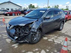 Salvage cars for sale at Pekin, IL auction: 2015 Nissan Rogue S