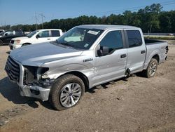 Salvage cars for sale at Greenwell Springs, LA auction: 2017 Ford F150 Supercrew