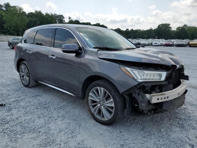 2017 Acura MDX Technology