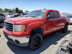 Salvage trucks for sale at Martinez, CA auction: 2013 GMC Sierra K1500 SLE