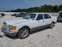 Salvage cars for sale at New Braunfels, TX auction: 1987 Mercedes-Benz 300 SDL