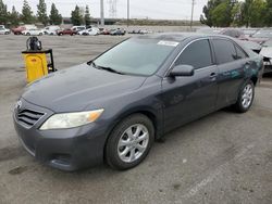 Salvage cars for sale at Rancho Cucamonga, CA auction: 2011 Toyota Camry Base