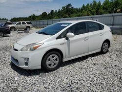 Salvage cars for sale at Memphis, TN auction: 2011 Toyota Prius
