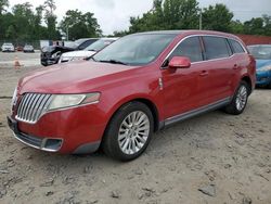 Salvage cars for sale at Baltimore, MD auction: 2010 Lincoln MKT