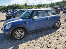 Salvage cars for sale from Copart Candia, NH: 2012 Mini Cooper