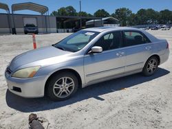 Salvage cars for sale at Loganville, GA auction: 2006 Honda Accord EX