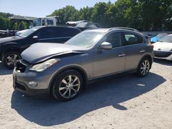 Salvage cars for sale from Copart North Billerica, MA: 2011 Infiniti EX35 Base