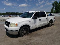 Salvage cars for sale at Dunn, NC auction: 2006 Ford F150 Supercrew