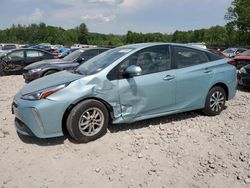 Salvage cars for sale at Candia, NH auction: 2019 Toyota Prius