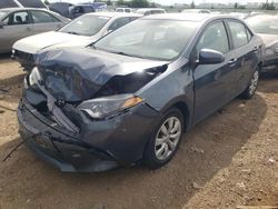 Salvage cars for sale at Elgin, IL auction: 2015 Toyota Corolla L