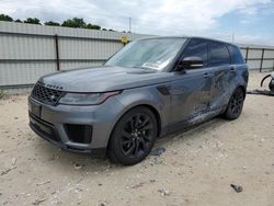 Salvage cars for sale at New Braunfels, TX auction: 2019 Land Rover Range Rover Sport HSE