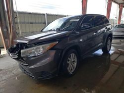 Toyota Vehiculos salvage en venta: 2015 Toyota Highlander LE