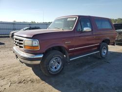 Salvage cars for sale at Fredericksburg, VA auction: 1993 Ford Bronco U100