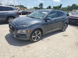 Salvage cars for sale at Bridgeton, MO auction: 2018 Hyundai Kona Limited