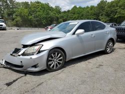 Salvage cars for sale at Austell, GA auction: 2008 Lexus IS 250