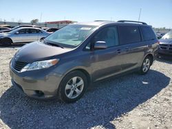 Salvage cars for sale at Cahokia Heights, IL auction: 2012 Toyota Sienna LE