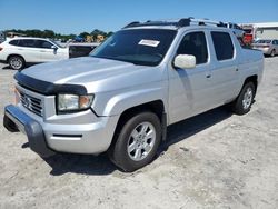 Honda salvage cars for sale: 2007 Honda Ridgeline RTL