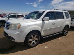 Carros dañados por granizo a la venta en subasta: 2012 Honda Pilot Touring