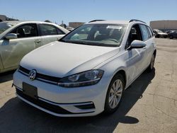 Salvage cars for sale at Martinez, CA auction: 2019 Volkswagen Golf Sportwagen S