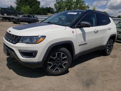 Jeep salvage cars for sale: 2020 Jeep Compass Trailhawk