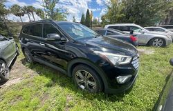 Salvage cars for sale from Copart Orlando, FL: 2013 Hyundai Santa FE Limited