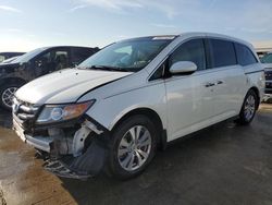 Vehiculos salvage en venta de Copart Grand Prairie, TX: 2014 Honda Odyssey EX