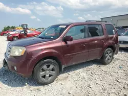 Salvage cars for sale at Wayland, MI auction: 2011 Honda Pilot EX