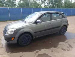 Salvage cars for sale from Copart Moncton, NB: 2008 KIA Rio 5 SX