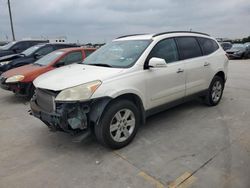 Salvage cars for sale at Grand Prairie, TX auction: 2011 Chevrolet Traverse LT