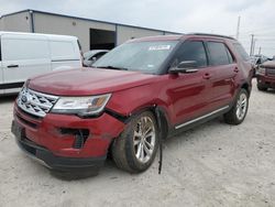 Salvage cars for sale at Haslet, TX auction: 2019 Ford Explorer XLT