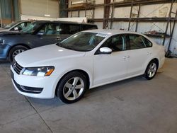 Salvage cars for sale at Eldridge, IA auction: 2014 Volkswagen Passat S