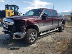 Salvage trucks for sale at Farr West, UT auction: 2015 Ford F350 Super Duty