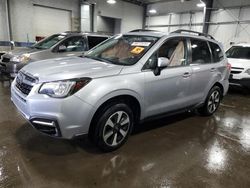 Salvage cars for sale at Ham Lake, MN auction: 2017 Subaru Forester 2.5I Limited