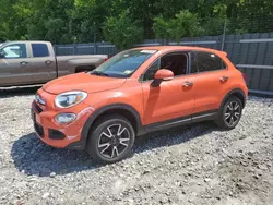 Salvage cars for sale at Candia, NH auction: 2016 Fiat 500X Easy