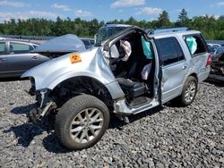 Salvage cars for sale from Copart Windham, ME: 2017 Ford Expedition Limited