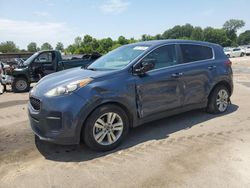 Salvage cars for sale at Florence, MS auction: 2019 KIA Sportage LX