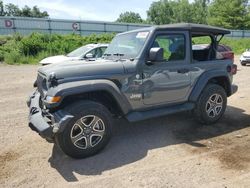 Jeep Wrangler Sport salvage cars for sale: 2021 Jeep Wrangler Sport