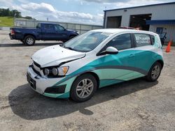 Salvage cars for sale at Mcfarland, WI auction: 2016 Chevrolet Sonic LT