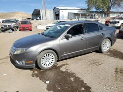 Salvage cars for sale at Albuquerque, NM auction: 2010 Ford Fusion Hybrid