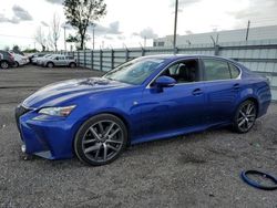 Vehiculos salvage en venta de Copart Miami, FL: 2017 Lexus GS 350 Base